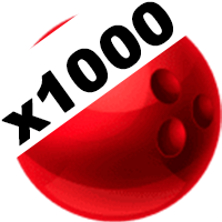 1000 Красных шаров на сайте Nerti.ru для чата Galaxy (Галактика Знакомств) купить по самой низкой цене в 2026 году